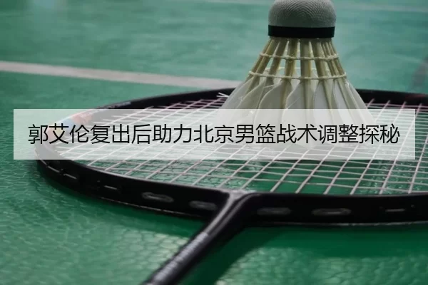 郭艾伦复出后助力北京男篮战术调整探秘